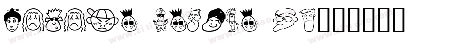 Sakabe People 03字体转换